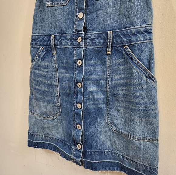 Abercrombie & Fitch denim button down dress - Picture 4 of 7
